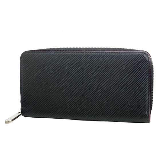 Louis Vuitton Zippy Black Hot Epi Wallet Pink Noir - Picture 1 of 9